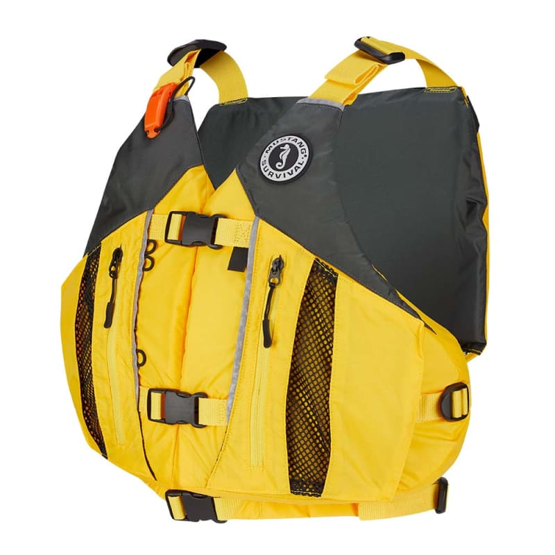 Mustang Solaris Foam Vest - Yellow/Grey - XS/Small [MV807NMS-222-XS/S-216] Brand_Mustang Survival, Marine Safety, Marine Safety | Personal 