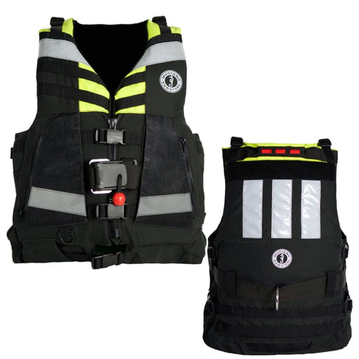 Mustang Swift Water Rescue Vest - Fluorescent Yellow/Green/Black - Universal [MRV15002-251-0-206] Brand_Mustang Survival, Marine Safety,