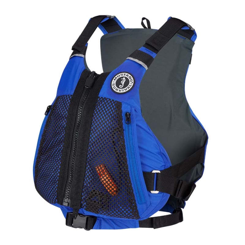 Mustang Trident Foam Vest - Blue - Large/XL [MV7160-131-L/XL-216] Brand_Mustang Survival, Marine Safety, Marine Safety | Personal Flotation