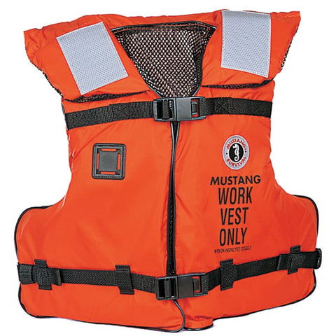 Mustang Type III/V Work Vest - Orange - Adult Universal [MV3192-2-0-16] Brand_Mustang Survival, Marine Safety, Marine Safety | Personal