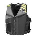 Mustang Young Adult REV Foam Vest - Grey/Light Grey/Fluorescent Yellow - Universal [MV3600-270-0-206] Brand_Mustang Survival, Marine Safety,