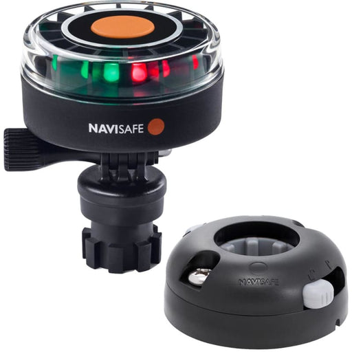 Navisafe Navilight 2NM Tricolor w/Navimount Base Horizontal Mount - Black [340KIT7] 1st Class Eligible, Brand_Navisafe, Lighting, Lighting |