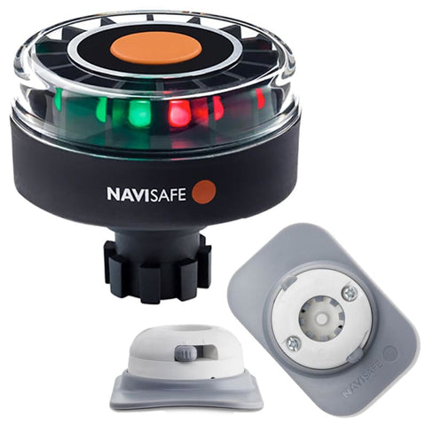 Navisafe Navilight Tricolor 2NM w/Navibolt Base RIB Mount - White [342KIT4] 1st Class Eligible, Brand_Navisafe, Lighting, Lighting | 