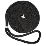 New England Ropes 1/2 Double Braid Dock Line - Black - 15 [C5054-16-00015] Anchoring & Docking, Anchoring & Docking | Dock Line, Brand_New