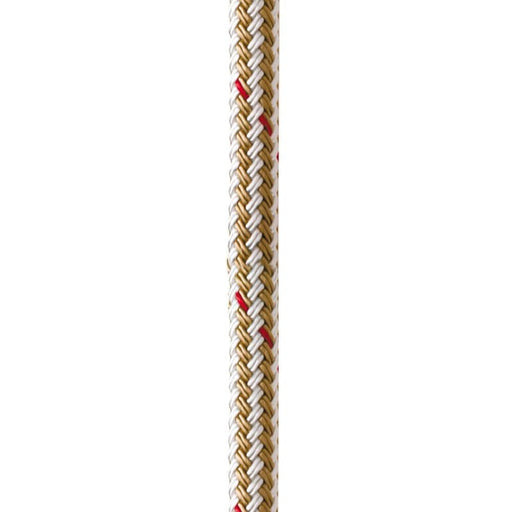 New England Ropes 1/2 Double Braid Dock Line - White/Gold w/Tracer - 15 [C5059-16-00015] Anchoring & Docking, Anchoring & Docking | Dock