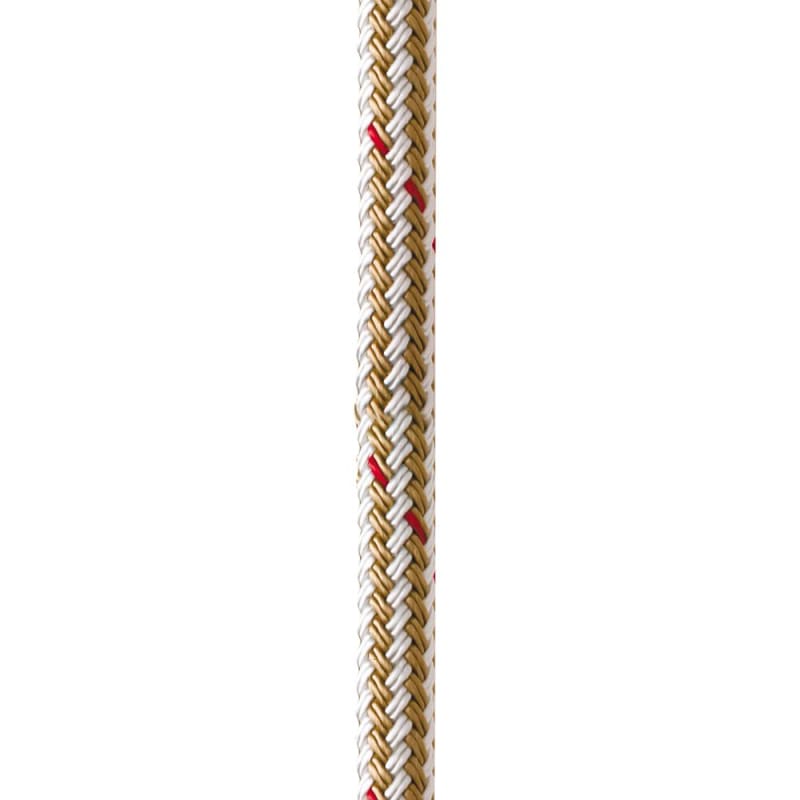 New England Ropes 1/2 Double Braid Dock Line - White/Gold w/Tracer - 25 [C5059-16-00025] Anchoring & Docking, Anchoring & Docking | Dock
