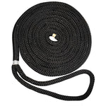 New England Ropes 3/8 X 15 Nylon Double Braid Dock Line - Black [C5054-12-00015] Anchoring & Docking, Anchoring & Docking | Dock Line, 