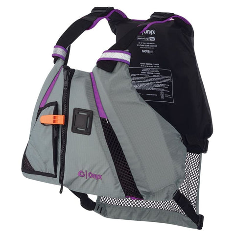 Onyx MoveVent Dynamic Paddle Sports Vest - Purple/Grey - XS/SM [122200-600-020-18] Brand_Onyx Outdoor, Marine Safety, Marine Safety | 