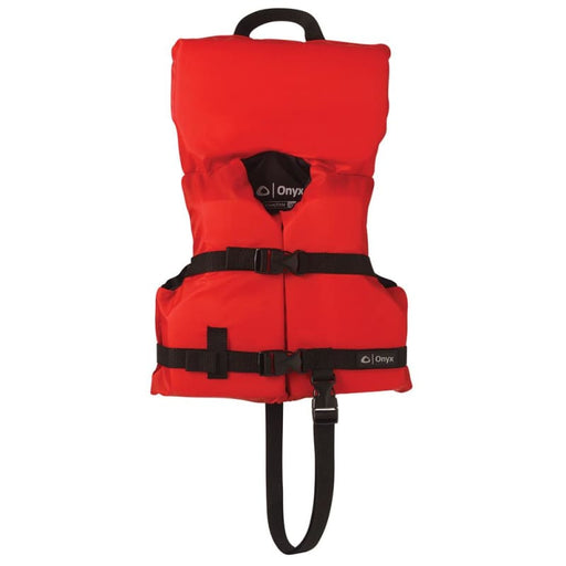 Onyx Nylon General Purpose Life Jacket - Infant/Child Under 50lbs - Red [103000-100-000-12] Brand_Onyx Outdoor, Marine Safety, Marine Safety