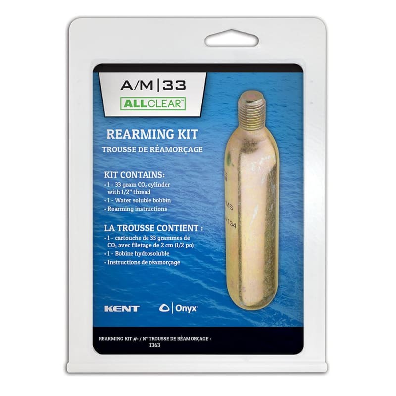Onyx Rearming Kit f/33 Gram A/M All Clear Vests [136300-701-999-19] Brand_Onyx Outdoor, Hazmat, Marine Safety, Marine Safety | Accessories