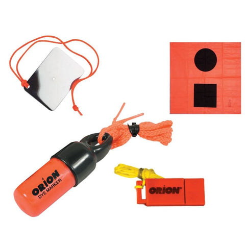 Orion Signaling Kit - Flag Mirror Dye Marker Whistle [619] 1st Class Eligible, Boat Outfitting, Boat Outfitting | Accessories, Brand_Orion,