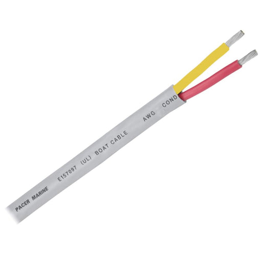 Pacer 10/2 AWG Round Safety Duplex Cable - Red/Yellow - 100 [WR10/2RYW-100] Brand_Pacer Group, Electrical, Electrical | Wire Wire CWR