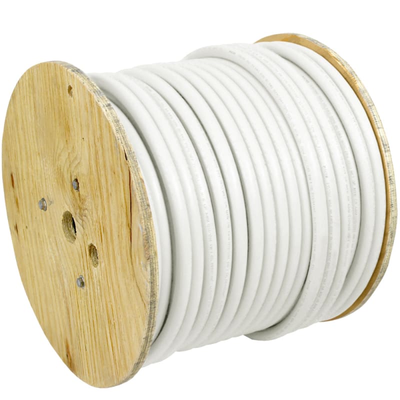Pacer White 4 AWG Battery Cable - 250 [WUL4WH-250] Brand_Pacer Group, Electrical, Electrical | Wire Wire CWR