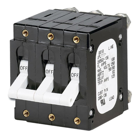 Paneltronics C Frame Magnetic Circuit Breaker - 100 Amp - Triple Pole - White [206-136] Brand_Paneltronics Electrical Electrical | Circuit