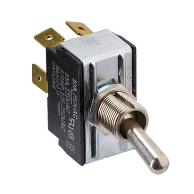 Paneltronics DPDT (ON)-OFF-(ON) Metal Bat Toggle Switch - Momentary Configuration [001-014] Brand_Paneltronics Electrical Electrical |