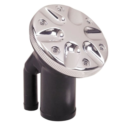 Perko 0590 Angled Water Fill/Vent [0590DPWCHR] Brand_Perko, Marine Hardware, Marine Hardware | Accessories, Marine Plumbing & Ventilation,