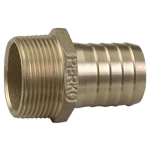 Perko 1-1/2 Pipe To Hose Adapter Straight Bronze MADE IN THE USA [0076DP8PLB] 1st Class Eligible, Brand_Perko, Marine Plumbing &
