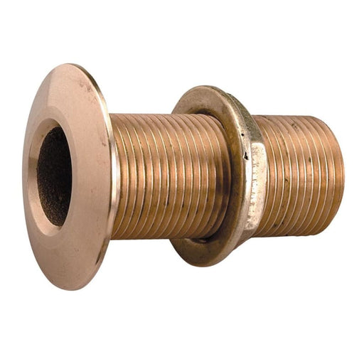 Perko 1-1/4 Thru-Hull Fitting w/Pipe Thread Bronze MADE IN THE USA [0322DP7PLB] Brand_Perko, Marine Plumbing & Ventilation, Marine Plumbing
