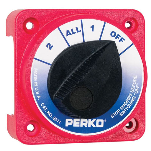 Perko Compact Medium Duty Battery Selector Switch w/o Key Lock [8511DP] Brand_Perko, Electrical, Electrical | Battery Management Battery