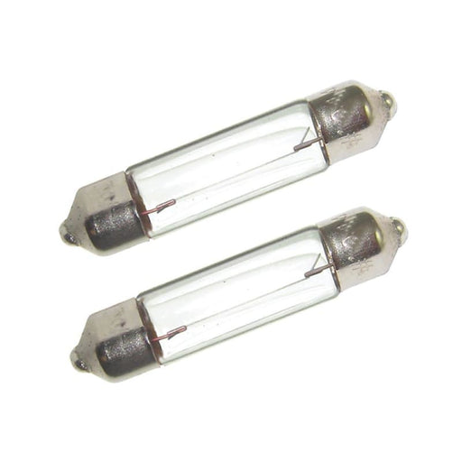 Perko Double Ended Festoon Bulbs - 12V 10W.80A - Pair [0071DP0CLR] 1st Class Eligible, Brand_Perko, Lighting, Lighting | Bulbs Bulbs CWR