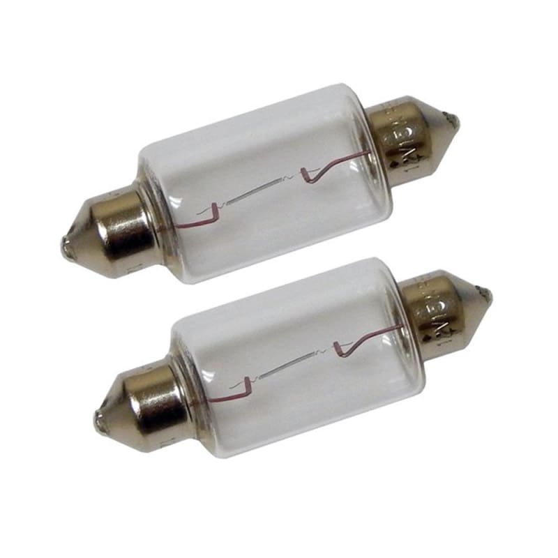 Perko Double Ended Festoon Bulbs - 12V 15W.97A - Pair [0070DP1CLR] 1st Class Eligible, Brand_Perko, Lighting, Lighting | Bulbs Bulbs CWR