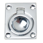 Perko Flush Ring Pull - Chrome Plated Zinc [0841DP0CHR] 1st Class Eligible, Brand_Perko, Marine Hardware, Marine Hardware | Latches Latches