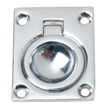 Perko Flush Ring Pull - Chrome Plated Zinc [0841DP0CHR] 1st Class Eligible, Brand_Perko, Marine Hardware, Marine Hardware | Latches Latches