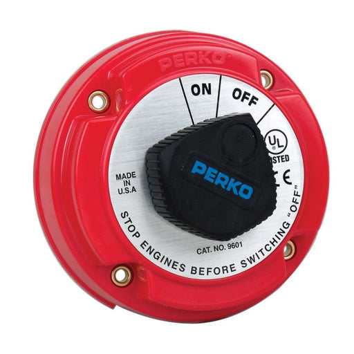 Perko Medium Duty Battery Disconnect Shut Off/On - 250 Amp Continuous 12-32VDC [9601DP] Brand_Perko, Electrical, Electrical | Battery