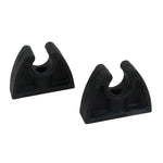 Perko Pole Storage Clips - Black - Pair [0477DP0BLK] 1st Class Eligible, Brand_Perko, Marine Hardware, Marine Hardware | Hooks & Clamps