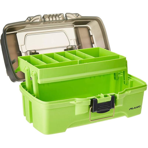 Plano 1-Tray Tackle Box w/Dual Top Access - Smoke Bright Green [PLAMT6211] Brand_Plano, Outdoor, Outdoor | Tackle Storage Tackle Storage CWR