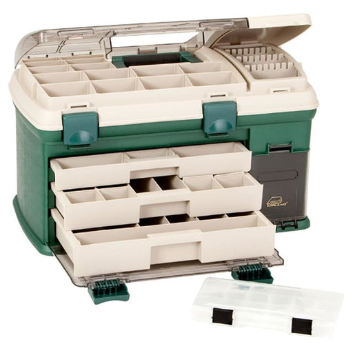 Plano 3-Drawer Tackle Box XL - Green/Beige [737002] Brand_Plano, Hunting & Fishing, Hunting & Fishing | Tackle Storage, Outdoor, Outdoor | 