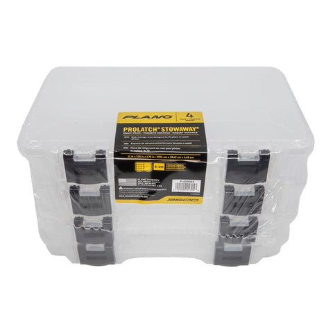 Plano 3650 ProLatch Stowaway *4-Pack [PLASM364] Brand_Plano, Hunting & Fishing, Hunting & Fishing | Tackle Storage, Outdoor, Outdoor | 