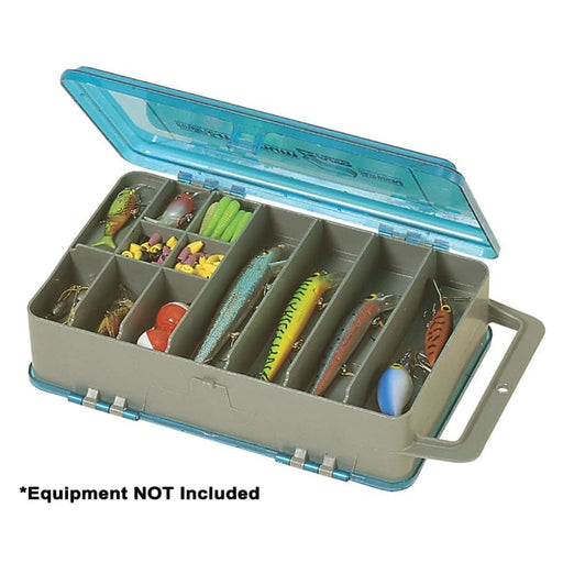 Plano Double-Sided Tackle Organizer Medium - Silver/Blue [321508] Brand_Plano, Hunting & Fishing, Hunting & Fishing | Tackle Storage, 