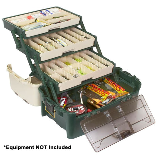 Plano Hybrid Hip 3-Tray Tackle Box - Forest Green [723300] Brand_Plano, Hunting & Fishing, Hunting & Fishing | Tackle Storage, Outdoor, 