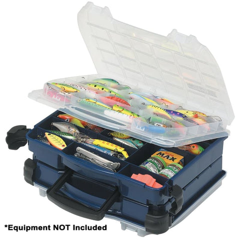 Plano Lockjaw Double Satchel - Blue [395210] Brand_Plano, Hunting & Fishing, Hunting & Fishing | Tackle Storage, Outdoor, Outdoor | Tackle 