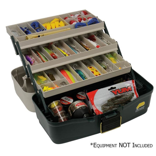 Plano Three-Tray Fixed Compartment Tackle Box [530006] Brand_Plano, Outdoor, Outdoor | Tackle Storage Tackle Storage CWR