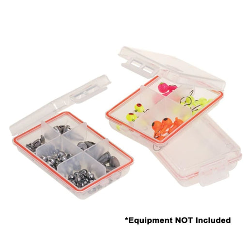 Plano Waterproof Terminal 3-Pack Tackle Boxes - Clear [106100] 1st Class Eligible, Brand_Plano, Hunting & Fishing, Hunting & Fishing | 
