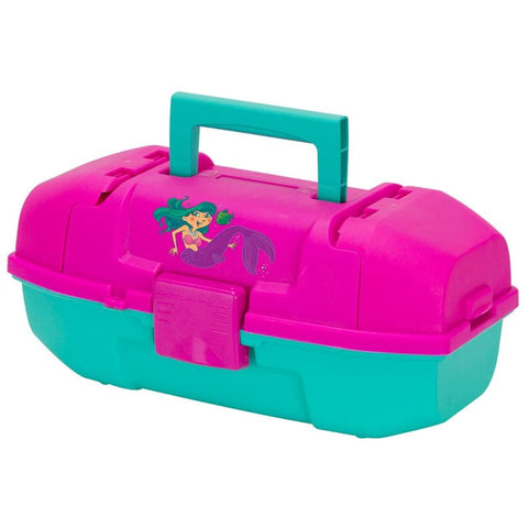 Plano Youth Mermaid Tackle Box - Pink/Turquoise [500102] Brand_Plano, Outdoor, Outdoor | Tackle Storage Tackle Storage CWR
