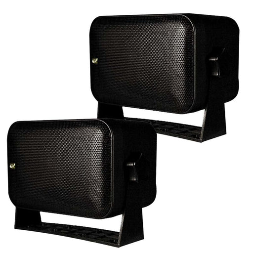Poly-Planar Box Speakers - Pair - Black [MA9060B] Brand_Poly-Planar, Entertainment, Entertainment | Speakers Speakers CWR