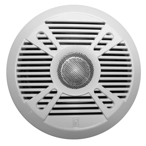 Poly-Planar MA-7050 5 160 Watt Speakers - White/Grey Grill Covers [MA7050] Brand_Poly-Planar, Entertainment, Entertainment | Speakers