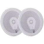 Poly-Planar MA-8506 6 200 Watt Titanium Series Speakers - White [MA8506W] Brand_Poly-Planar, Clearance, Entertainment, Entertainment |