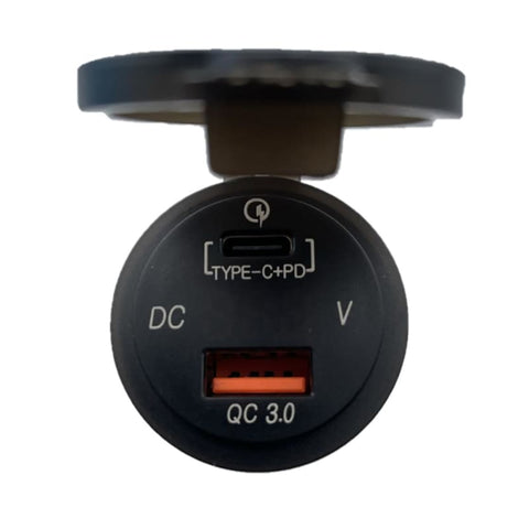 Poly-Planar Panel Mount USB Charging Ports - 12V [USB-PM2] 1st Class Eligible, Brand_Poly-Planar, Entertainment, Entertainment | Accessories