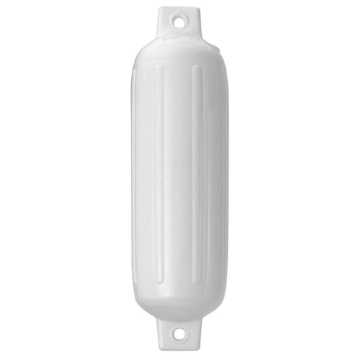 Polyform G-1 Twin Eye Fender 3.5 x 12.8 - White [G-1-WHITE] 1st Class Eligible, Anchoring & Docking, Anchoring & Docking | Fenders,