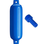 Polyform G-3 Twin Eye Fender 5.5 x 19 - Blue w/Adapter [G-3-BLUE] Anchoring & Docking, Anchoring & Docking | Fenders, Brand_Polyform U.S.