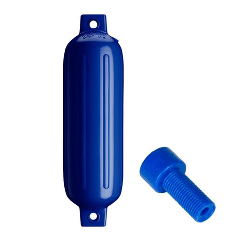Polyform G-3 Twin Eye Fender 5.5 x 19 - Cobalt Blue w/Adapter [G-3-COBALT BLUE] Anchoring & Docking, Anchoring & Docking | Fenders,