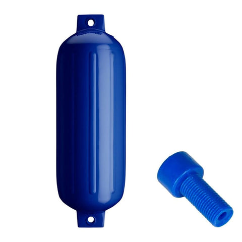 Polyform G-5 Twin Eye Fender 8.8 x 26.8 - Cobalt Blue w/Adapter [G-5-COBALT BLUE] Anchoring & Docking, Anchoring & Docking | Fenders,