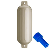 Polyform G-5 Twin Eye Fender 8.8 x 26.8 - Sand w/Adapter [G-5-SAND] Anchoring & Docking, Anchoring & Docking | Fenders, Brand_Polyform U.S.