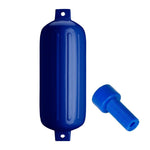 Polyform G-6 Twin Eye Fender 11 x 30 - Cobalt Blue w/Adapter [G-6-COBALT BLUE] Anchoring & Docking, Anchoring & Docking | Fenders,