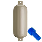 Polyform G-6 Twin Eye Fender 11 x 30 - Sand w/Adapter [G-6-SAND] Anchoring & Docking, Anchoring & Docking | Fenders, Brand_Polyform U.S.