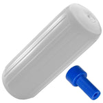 Polyform HTM-3 Fender 10.5 x 27 - White w/Adapter [HTM-3-WHITE] Anchoring & Docking, Anchoring & Docking | Fenders, Brand_Polyform U.S. 